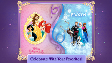 Disney Royal Celebrations app is available now.