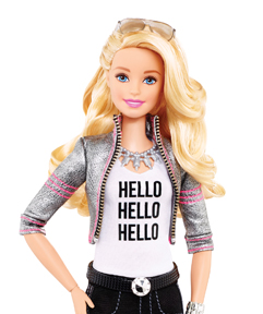 Hello Barbie, from Mattel (Photographer: David Chickering; Stylist: Susan Kurtz)
