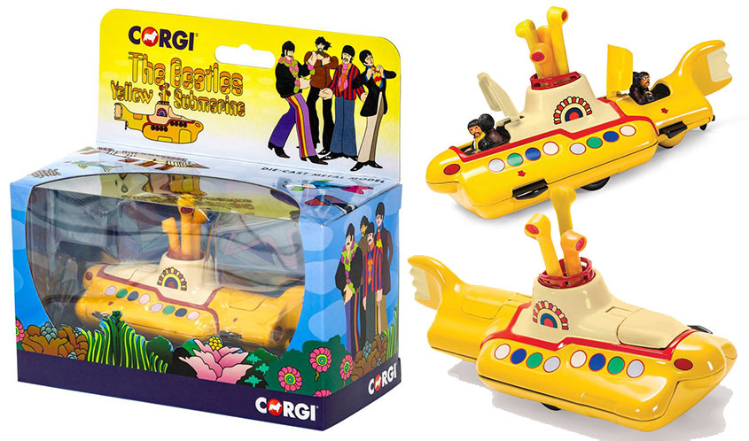 Hornby America Brings Back the Iconic CORGI Beatles Yellow