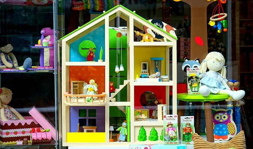 Toy Store Window
