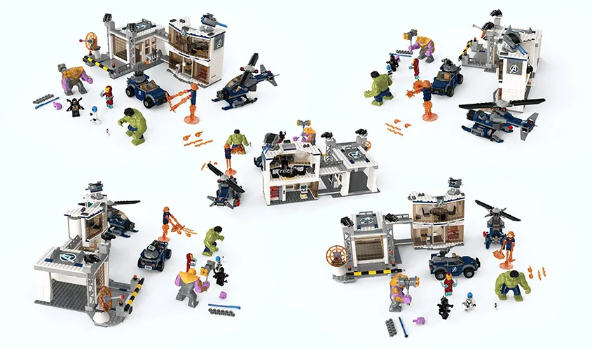 LEGO Avengers Compound - 360 Breakdown