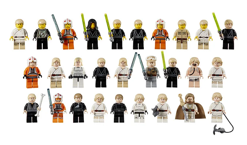 20 Years of LEGO Star Wars Luke Skywalker