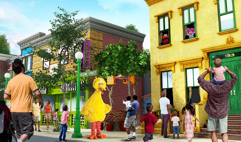 Sesame Street Neighborhood at Sesame Place