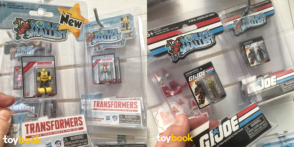 World's Smallest G.I. Joe and Transformers