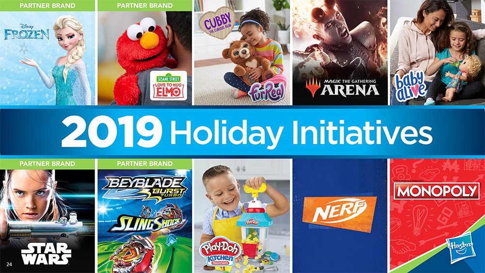 Hasbro 2019 Holiday Initiatives