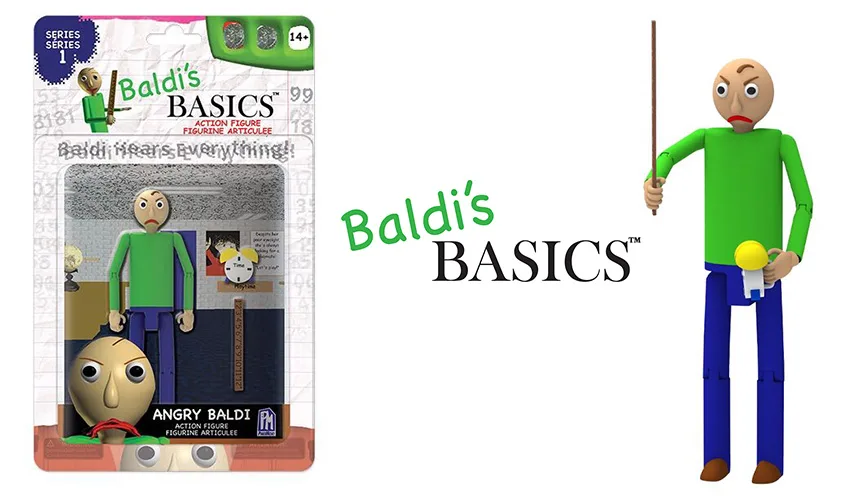 Baldi's Basics' Enters the Toy Department with Collectibles from PhatMojo -  The Toy Book