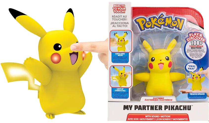 Wicked Cool Toys Debuts Interactive My Partner Pikachu - The Toy Book