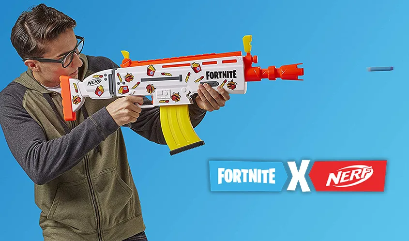 NERF Fortnite TS-R Blaster & Llama Targets