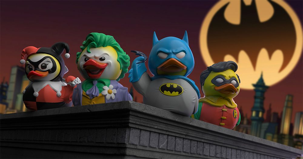 DC Comics: Batman, Robin, Joker, Harley Quinn