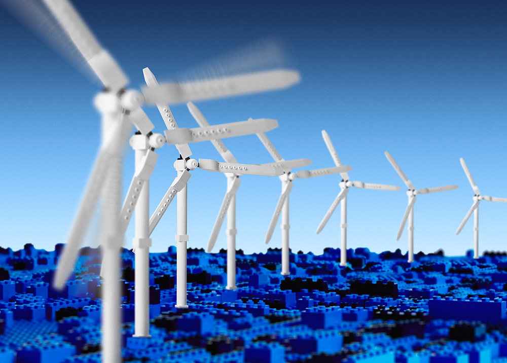LEGO Wind Turbines