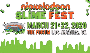 Nickelodeon SlimeFest Los Angeles 2020