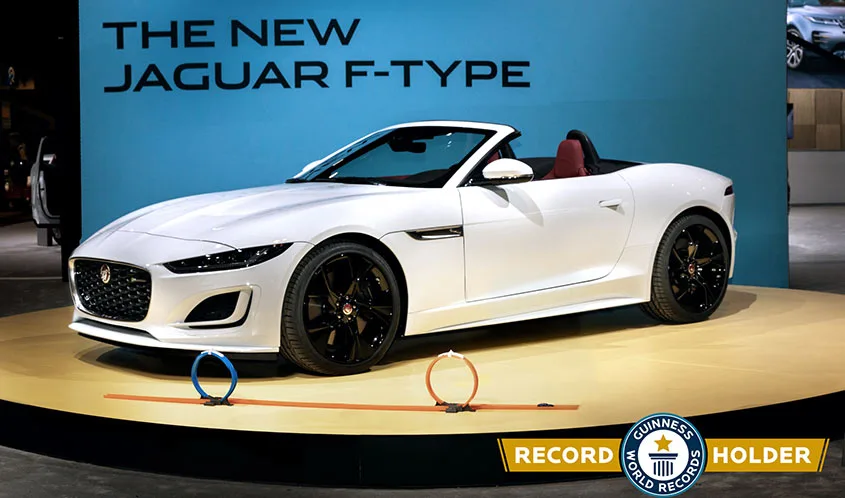 Jaguar Hot Wheels World Record