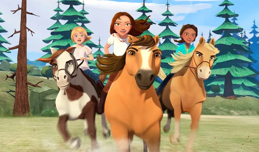 Spirit Riding Friends TFNY: Mattel Saddles Up for DreamWorks Animation's Spirit Riding Free ...