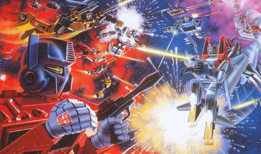 Hasbro Transformers G1 Box Art