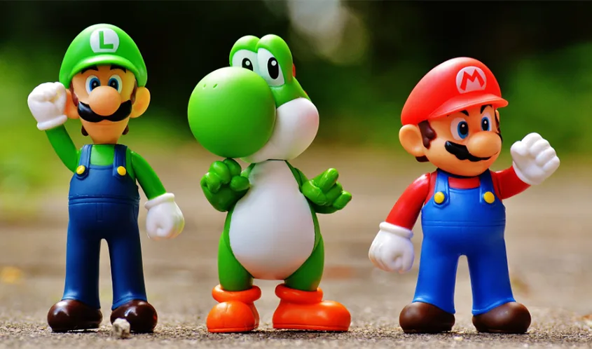 Super Mario Bros. Action Figures Licensed by Nintendo | Source: Pixabay