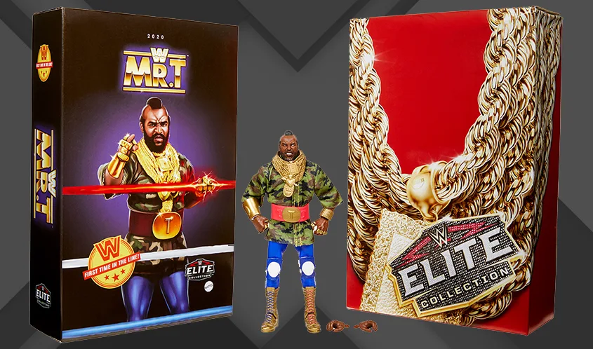 WWE Elite Mr. T | Source: Mattel/The Toy Book