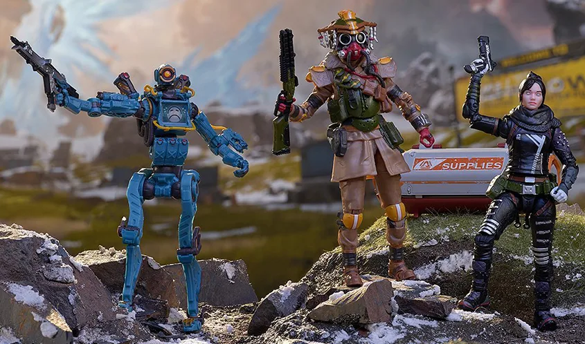 Jakks Pacific Debuts First Apex Legends Action Figure Squad - The Toy Book