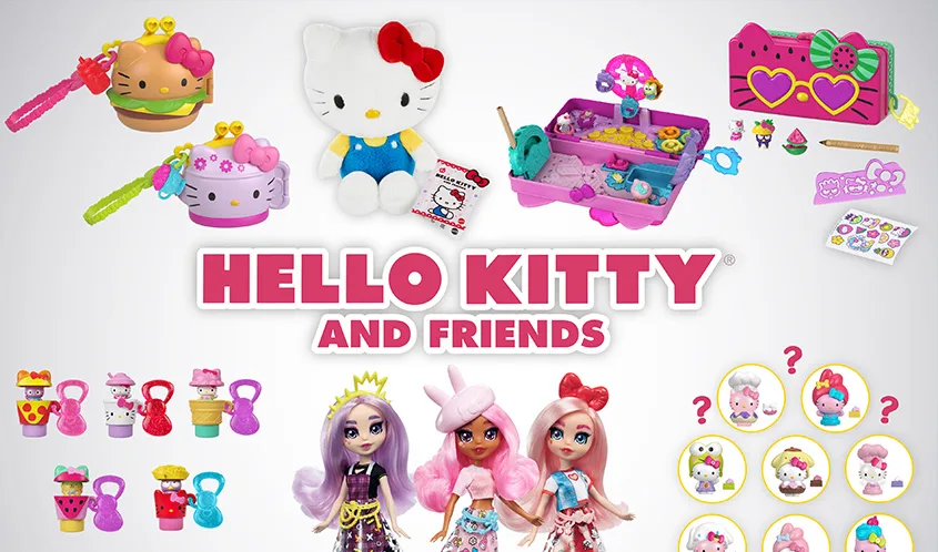 Jazwares Named Master Toy Licensee for Sanrio