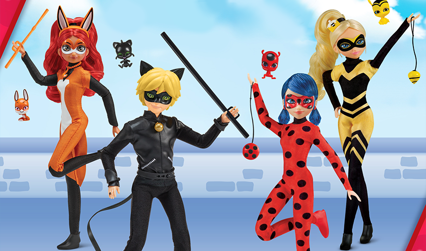 Miraculous tales of ladybug store and cat noir toys