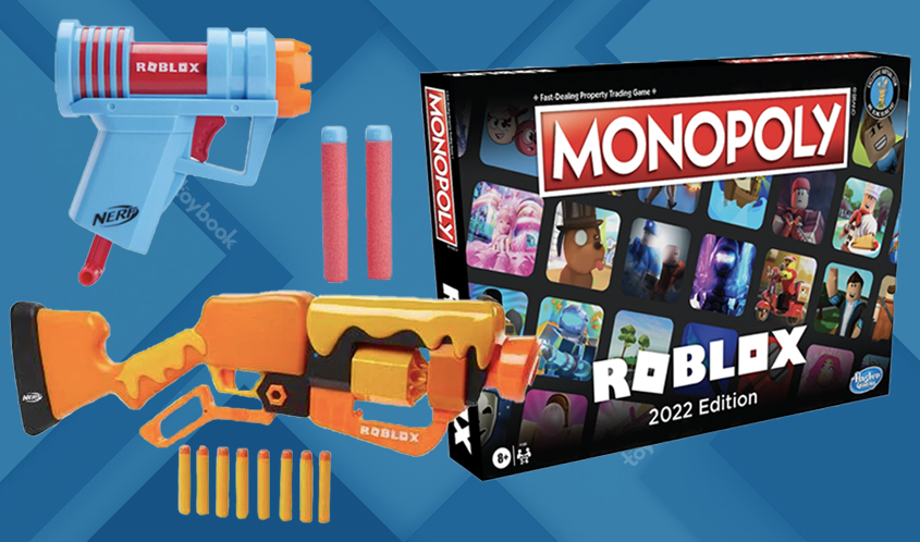 Hasbro, Roblox Team Up for NERF, Monopoly x Roblox Crossover - The Toy Book