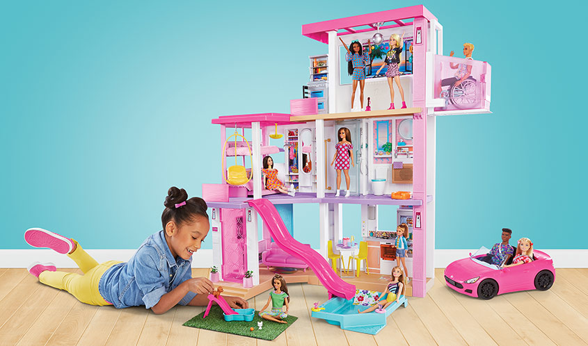 Barbie 'Dreamhouse' Dollhouse for Kids 