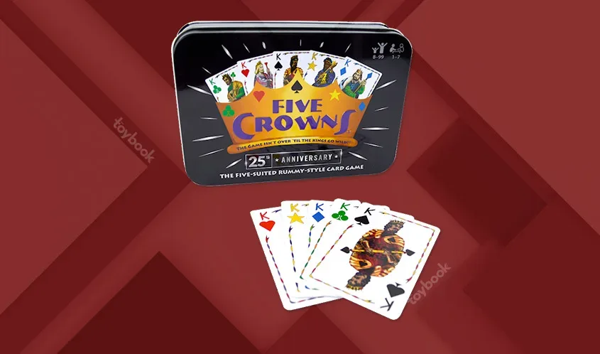 PlayMonster Deals A Full House for Five Crowns' 25th Anniversary - The Toy  Book