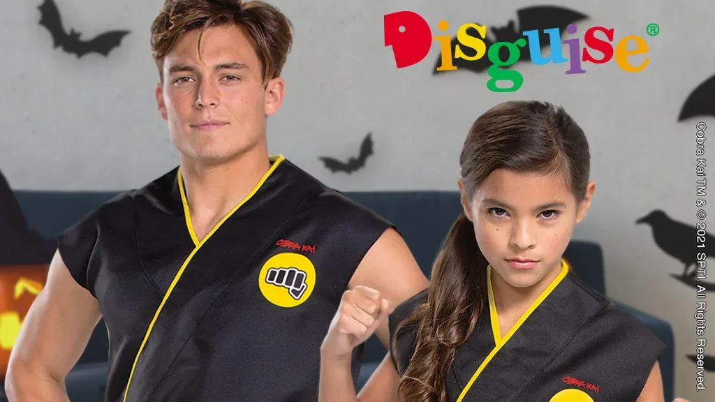 Disguise Enters the Dojo with Cobra Kai Costumes at Walmart - The Toy Book