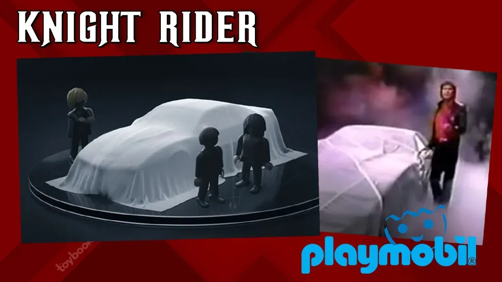  PLAYMOBIL Knight Rider - K.I.T.T : Toys & Games