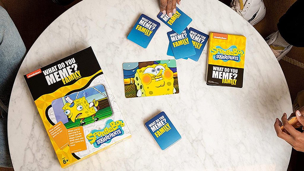  WHAT DO YOU MEME?® Spongebob Squarepants Expansion Pack -  Family Card Games for Kids and Adults : Toys & Games