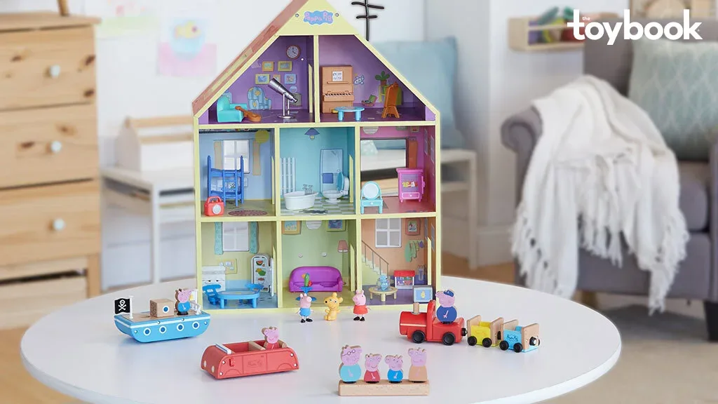 Hasbro lança linha de brinquedos de madeira sustentável de Peppa Pig - EP  GRUPO