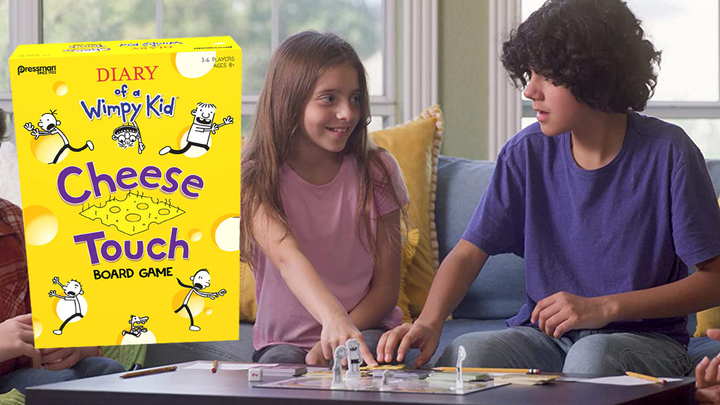 Diary of a Wimpy Kid Cheese Touch Board Game