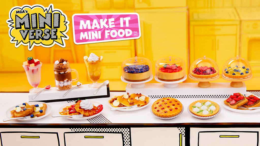 MGA Entertainment Touts Miniverse as its 'Next Billion-Dollar Ball Brand'  with Foodie Themed December Debuts - The Toy Book