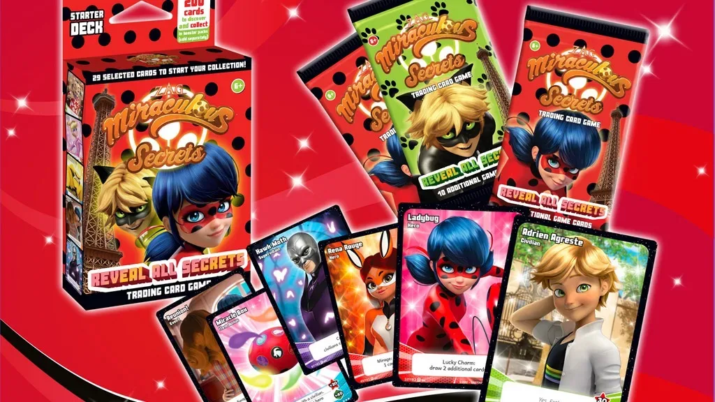Trading card game based on the superhero animated series Miraculous: Tales of Ladybug and Cat Noir