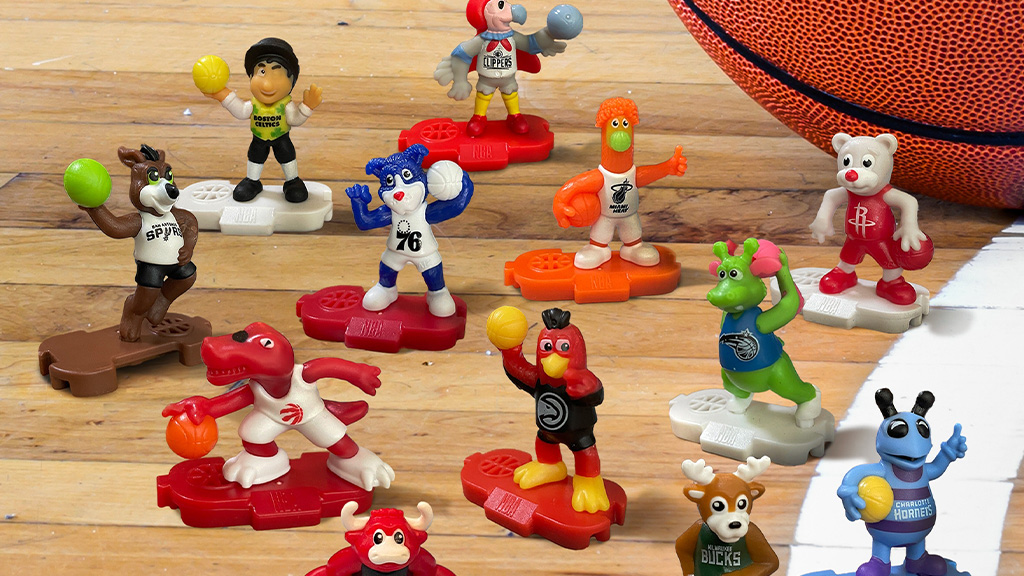 Kinder Joy Releases NBA Collection With 12 Mascot Toys - The Toy Book