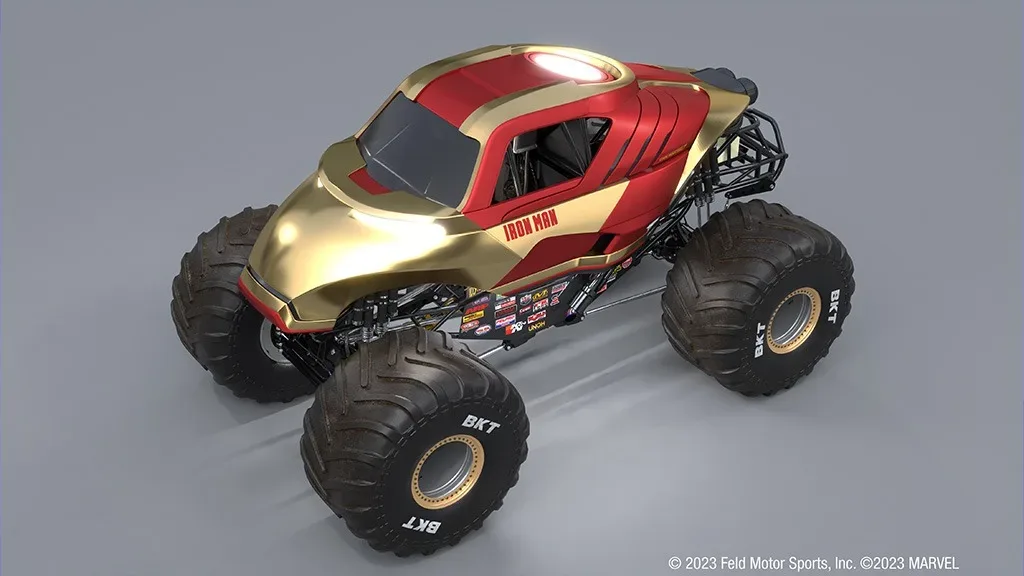 Monster Jam Introduces Marvel Superhero Monster Trucks - The Toy Book