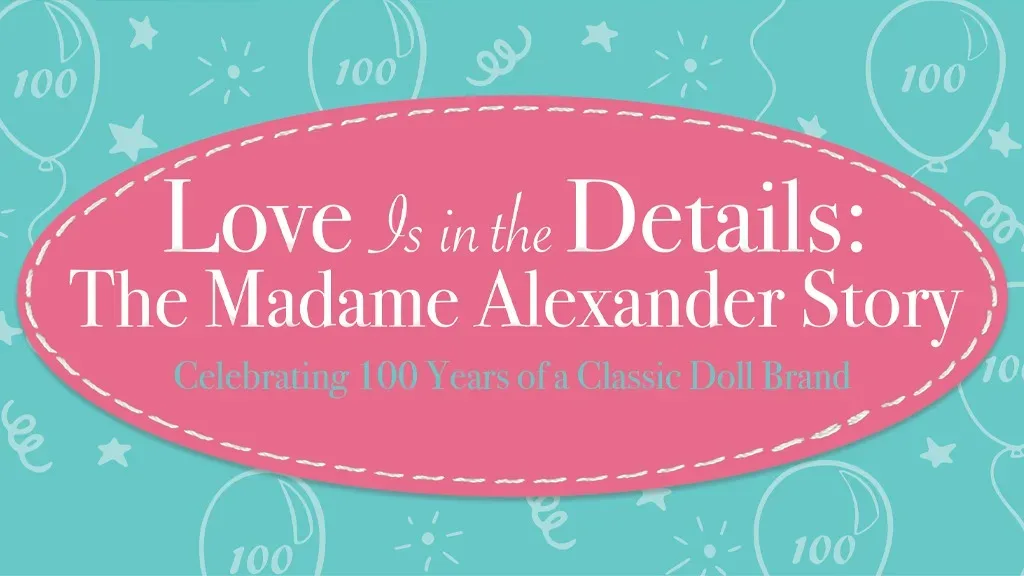 Backstory: Love Is In the Details — The Madame Alexander Story - The Toy  Book