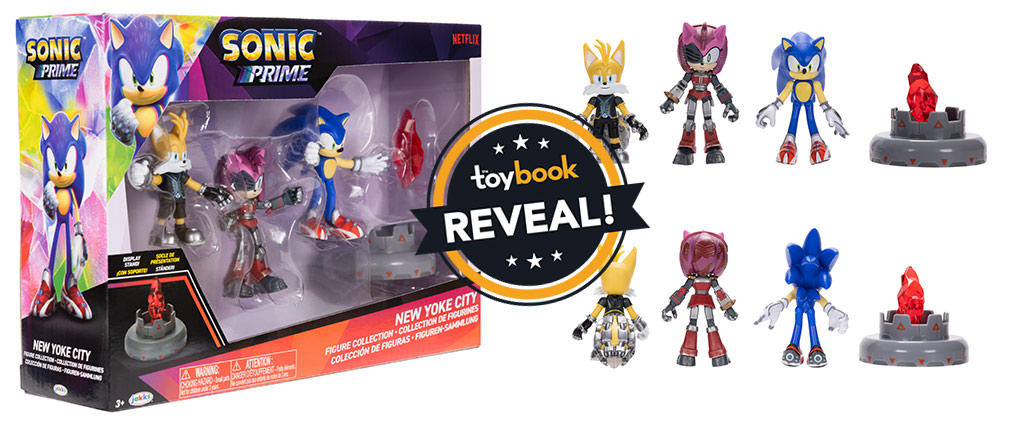 Sonic Prime Toys. 16 Collectible Figurines to Collect