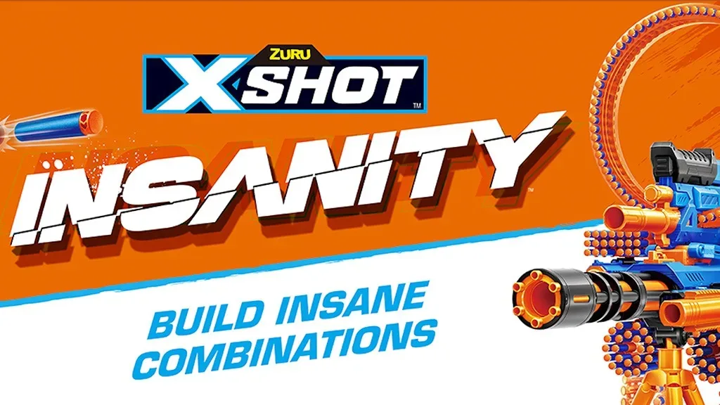 X-Shot X-Shot Insanity Mad Mega Barrel