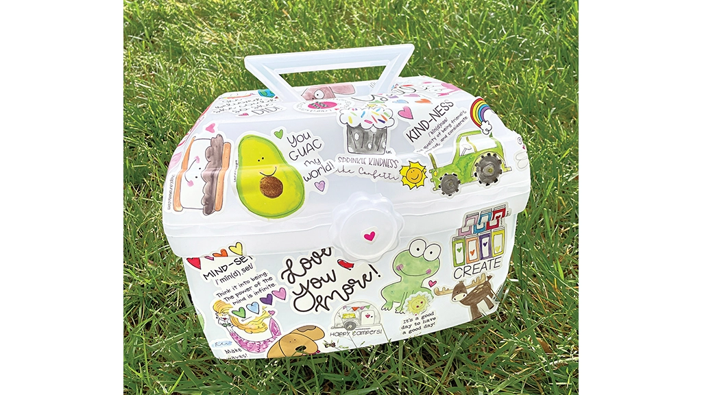 Vinyl stickers collection - The Toy Book