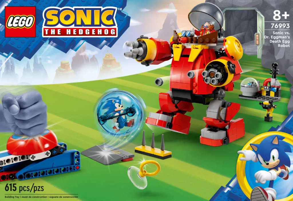 Four new Lego Sonic sets have been revealed