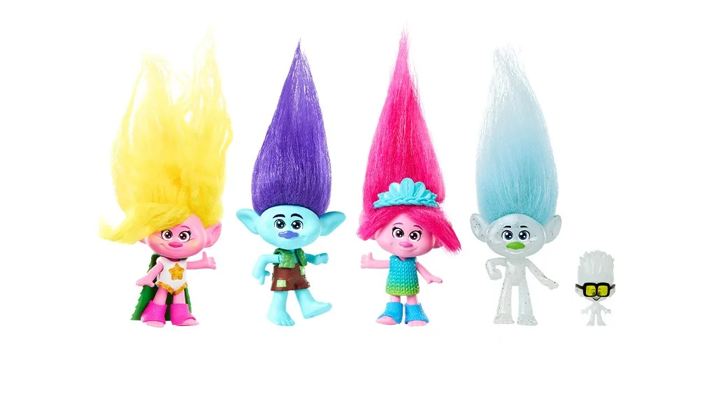 Mattel Previews New Trolls Dolls Ahead of ‘Trolls Band Together