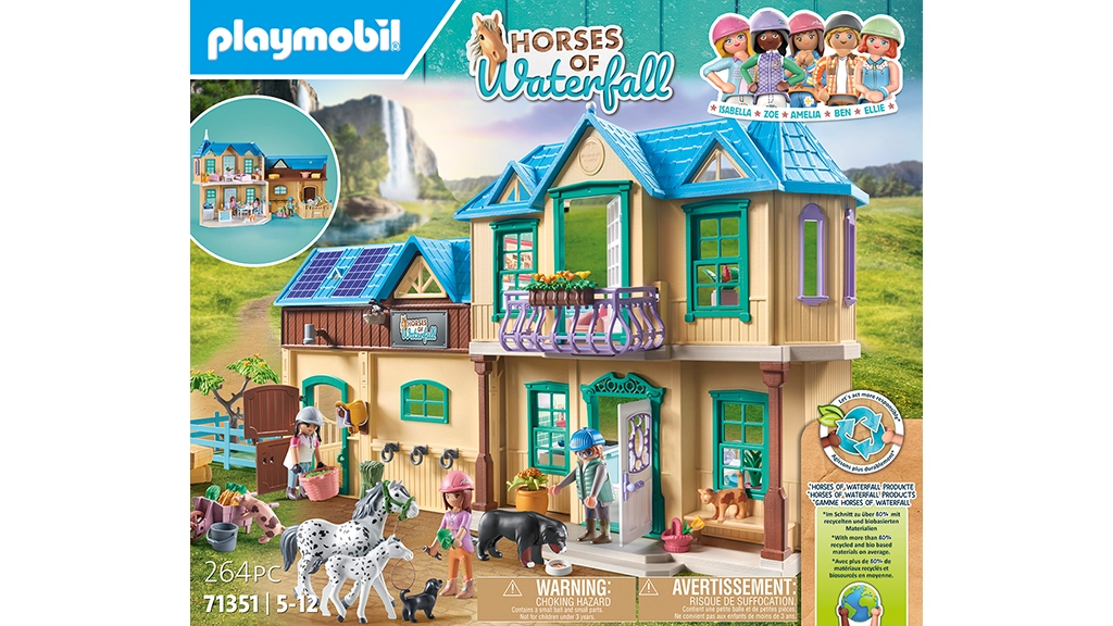 PLAYMOBIL WATERFALL RANCH - The Toy Book