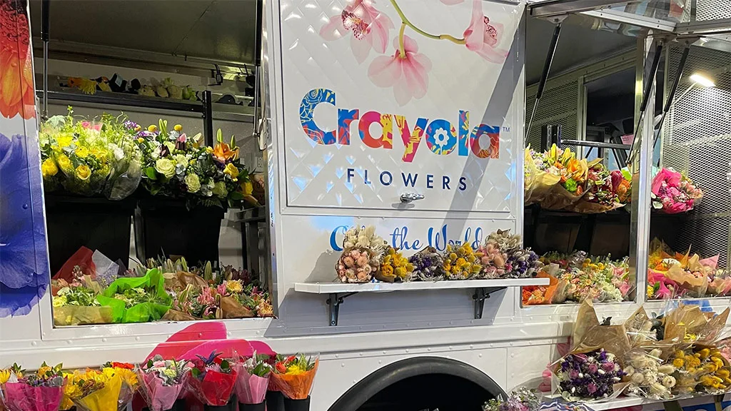 Crayola Collaborates with Mrs. Bloom’s for Crayola Flowers