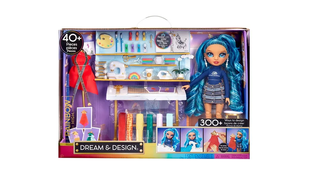 Toy Rainbow High Dream & Design Fashion Studio Playset + Skyler