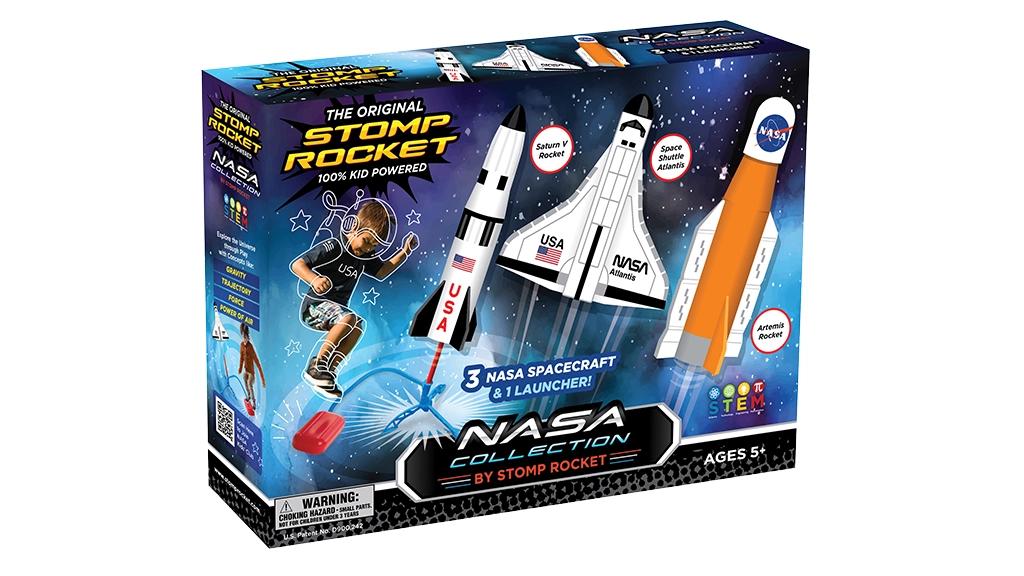 Nasa Stomp Rockets Lesson STOMP ROCKET NASA COLLECTION - The Toy Book