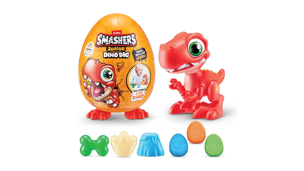SMASHERS JUNIOR DINO DIG EGG - The Toy Book