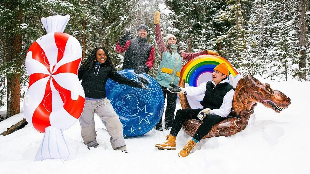 Snow Buddy Inflatable SnowCandy Launches More Winter Inflatables - The Toy Book