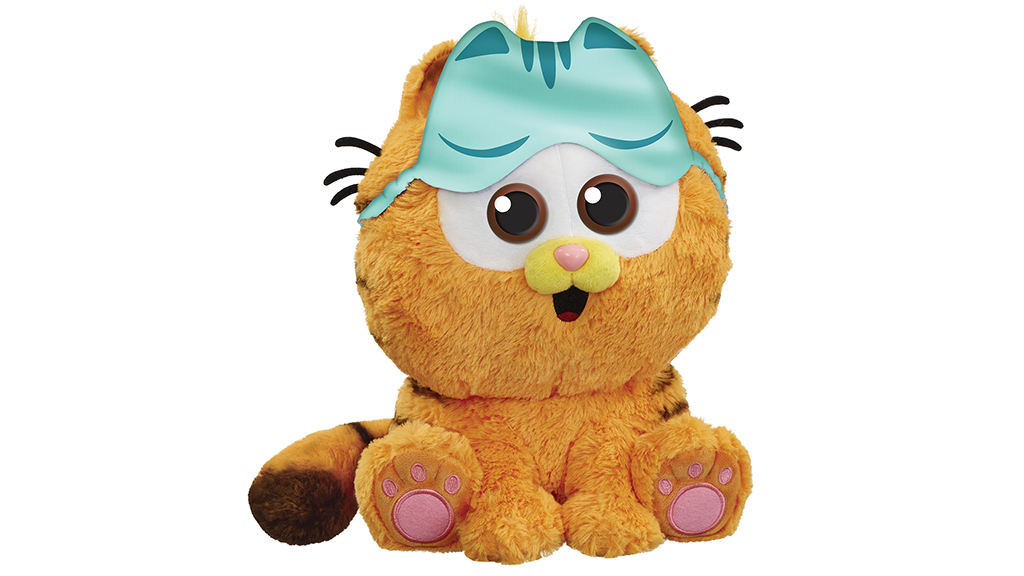 BABY GARFIELD FEATURE PLUSH — EAT, SLEEP, REPEAT - The Toy Book