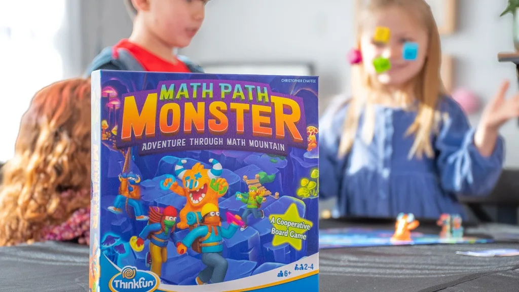 ThinkFun Launches Cooperative Game Math Path Monster - The Toy Book