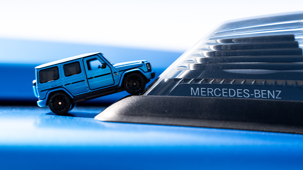 Matchbox introduces the Mercedes-Benz G 580 die-cast car featuring EQ Technology